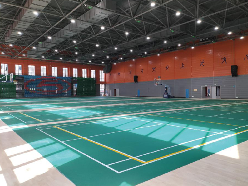 重庆室内pvc地胶篮球场