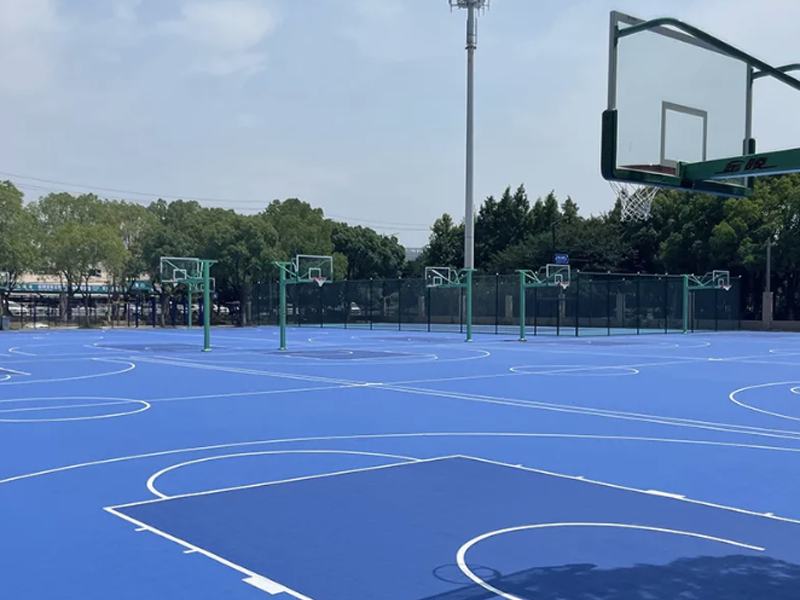 重庆户外悬浮地板篮球场