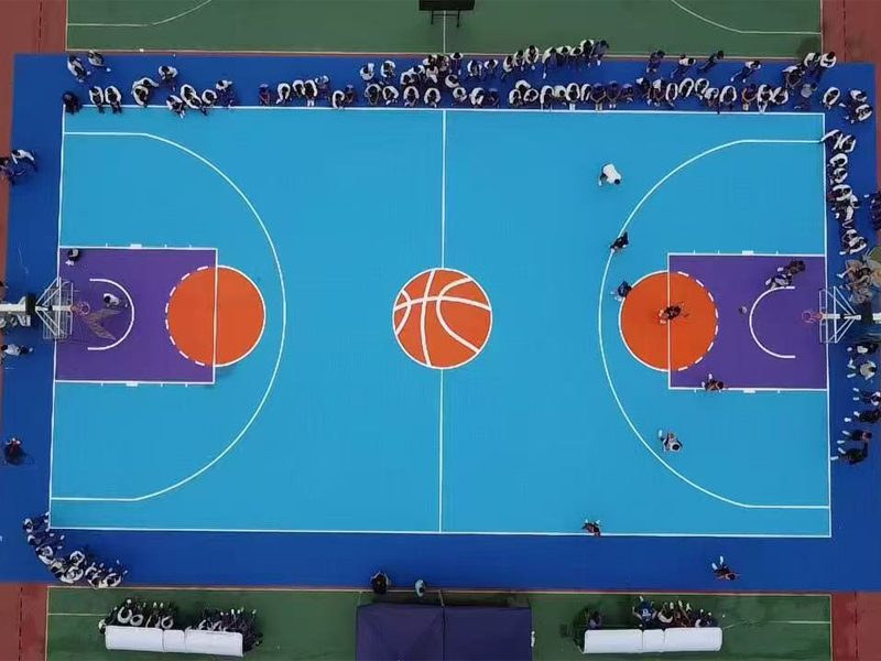 重庆学校悬浮地板篮球场